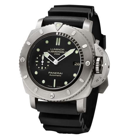 luminor panerai j0962 2500|Panerai PAM00364 : Luminor Submersible 1950 2500M 3 Days .